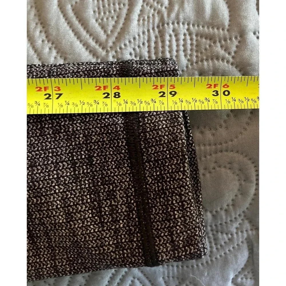 Lululemon Wunder Under Leggings Heathered Herringbone Size 10